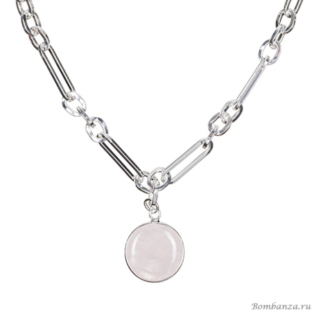 Колье Fiore Luna, ROSE QUARTZ